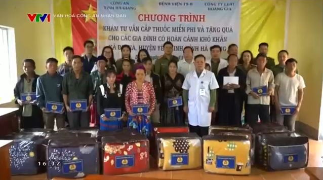 Chương trình khám tư vấn cấp thuốc miễn phí và tặng quà cho các gia đình có hoàn cảnh khó khăn tại xã Du Già, Yên Minh, Hà Giang
