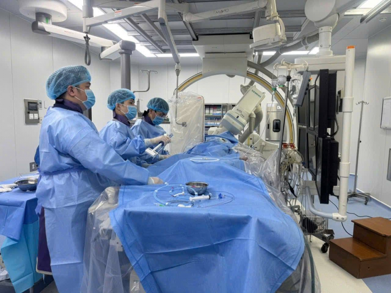 Viện Tim mạch, Bệnh viện 19-8 cứu sống bệnh nhân bị nhồi máu cơ tim nguy kịch